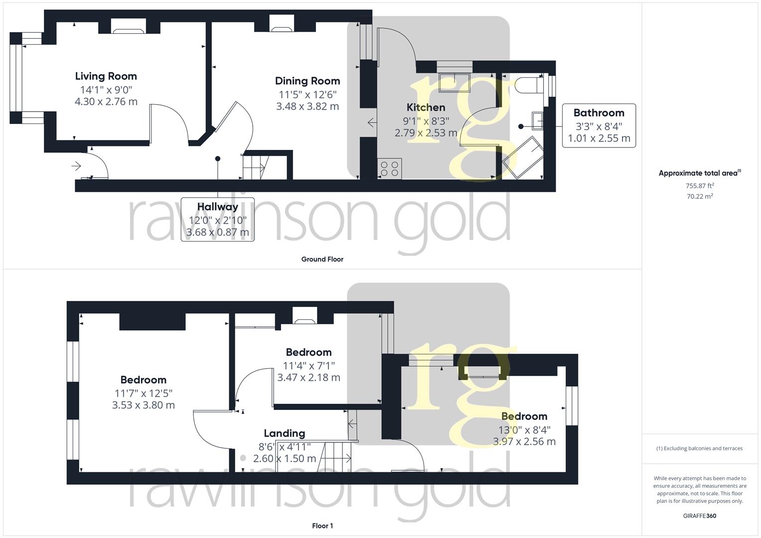 Property details for Stanley Road, South Harrow £515,000 Vebra